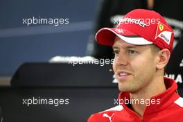 Sebastian Vettel (GER), Scuderia Ferrari  24.09.2015. Formula 1 World Championship, Rd 14, Japanese Grand Prix, Suzuka, Japan, Preparation Day.