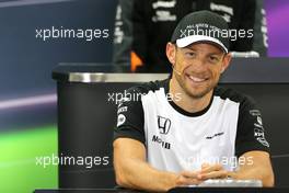 Jenson Button (GBR), McLaren Honda  24.09.2015. Formula 1 World Championship, Rd 14, Japanese Grand Prix, Suzuka, Japan, Preparation Day.