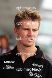 Nico Hulkenberg (GER) Sahara Force India F1. 24.09.2015. Formula 1 World Championship, Rd 14, Japanese Grand Prix, Suzuka, Japan, Preparation Day.