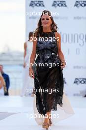 Natalie Pinkham (GBR) Sky Sports Presenter at the Amber Lounge Fashion Show. 22.05.2015. Formula 1 World Championship, Rd 6, Monaco Grand Prix, Monte Carlo, Monaco, Friday.