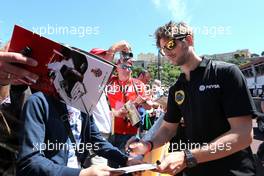 Romain Grosjean (FRA), Lotus F1 Team  22.05.2015. Formula 1 World Championship, Rd 6, Monaco Grand Prix, Monte Carlo, Monaco, Friday.