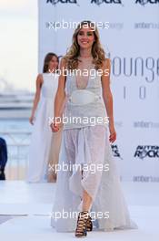 Cristina Gullon (ESP) Canal F1 Latin America TV Presenter at the Amber Lounge Fashion Show. 22.05.2015. Formula 1 World Championship, Rd 6, Monaco Grand Prix, Monte Carlo, Monaco, Friday.