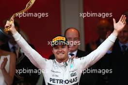 1st place Nico Rosberg (GER) Mercedes AMG F1 W06. 24.05.2015. Formula 1 World Championship, Rd 6, Monaco Grand Prix, Monte Carlo, Monaco, Race Day.