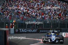 Marcus Ericsson (SWE) Sauber F1 Team. 24.05.2015. Formula 1 World Championship, Rd 6, Monaco Grand Prix, Monte Carlo, Monaco, Race Day.