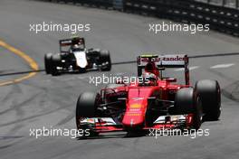 Kimi Raikkonen (FIN), Scuderia Ferrari  24.05.2015. Formula 1 World Championship, Rd 6, Monaco Grand Prix, Monte Carlo, Monaco, Race Day.
