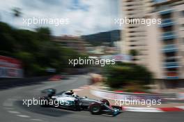 Nico Rosberg (GER) Mercedes AMG F1 W06. 24.05.2015. Formula 1 World Championship, Rd 6, Monaco Grand Prix, Monte Carlo, Monaco, Race Day.