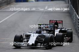 Valtteri Bottas (FIN) Williams FW37. 24.05.2015. Formula 1 World Championship, Rd 6, Monaco Grand Prix, Monte Carlo, Monaco, Race Day.