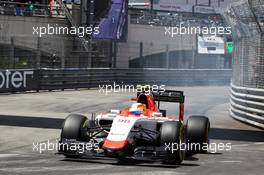 Roberto Merhi (ESP) Manor Marussia F1 Team. 24.05.2015. Formula 1 World Championship, Rd 6, Monaco Grand Prix, Monte Carlo, Monaco, Race Day.