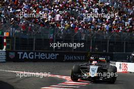 Nico Hulkenberg (GER) Sahara Force India F1 VJM08. 24.05.2015. Formula 1 World Championship, Rd 6, Monaco Grand Prix, Monte Carlo, Monaco, Race Day.