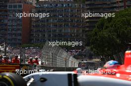 Lewis Hamilton (GBR) Mercedes AMG F1. 24.05.2015. Formula 1 World Championship, Rd 6, Monaco Grand Prix, Monte Carlo, Monaco, Race Day.
