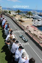 Lewis Hamilton (GBR) Mercedes AMG F1 W06. 24.05.2015. Formula 1 World Championship, Rd 6, Monaco Grand Prix, Monte Carlo, Monaco, Race Day.