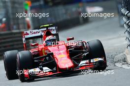 Kimi Raikkonen (FIN) Ferrari SF15-T. 24.05.2015. Formula 1 World Championship, Rd 6, Monaco Grand Prix, Monte Carlo, Monaco, Race Day.