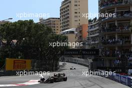 Romain Grosjean (FRA), Lotus F1 Team  24.05.2015. Formula 1 World Championship, Rd 6, Monaco Grand Prix, Monte Carlo, Monaco, Race Day.