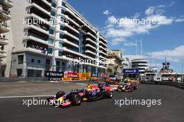 Daniil Kvyat (RUS) Red Bull Racing RB11. 24.05.2015. Formula 1 World Championship, Rd 6, Monaco Grand Prix, Monte Carlo, Monaco, Race Day.