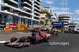 Max Verstappen (NLD) Scuderia Toro Rosso STR10. 24.05.2015. Formula 1 World Championship, Rd 6, Monaco Grand Prix, Monte Carlo, Monaco, Race Day.
