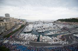 Sergio Perez (MEX) Sahara Force India F1. 23.05.2015. Formula 1 World Championship, Rd 6, Monaco Grand Prix, Monte Carlo, Monaco, Qualifying Day