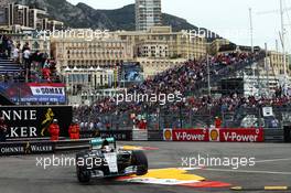 Lewis Hamilton (GBR) Mercedes AMG F1 W06. 23.05.2015. Formula 1 World Championship, Rd 6, Monaco Grand Prix, Monte Carlo, Monaco, Qualifying Day