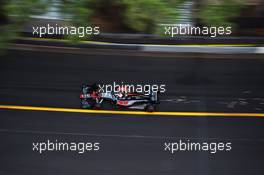 Jenson Button (GBR) McLaren MP4-30 sends sparks flying. 23.05.2015. Formula 1 World Championship, Rd 6, Monaco Grand Prix, Monte Carlo, Monaco, Qualifying Day