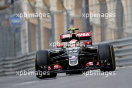 Pastor Maldonado (VEN), Lotus F1 Team  23.05.2015. Formula 1 World Championship, Rd 6, Monaco Grand Prix, Monte Carlo, Monaco, Qualifying Day