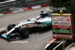 Lewis Hamilton (GBR) Mercedes AMG F1 W06. 23.05.2015. Formula 1 World Championship, Rd 6, Monaco Grand Prix, Monte Carlo, Monaco, Qualifying Day