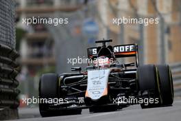 Nico Hulkenberg (GER), Sahara Force India  23.05.2015. Formula 1 World Championship, Rd 6, Monaco Grand Prix, Monte Carlo, Monaco, Qualifying Day