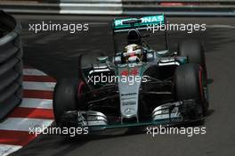 Lewis Hamilton (GBR) Mercedes AMG F1 W06. 23.05.2015. Formula 1 World Championship, Rd 6, Monaco Grand Prix, Monte Carlo, Monaco, Qualifying Day