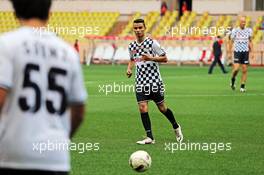 Pascal Wehrlein (GER) Mercedes AMG F1 Reserve Driver at the charity football match. 19.05.2015. Formula 1 World Championship, Rd 6, Monaco Grand Prix, Monte Carlo, Monaco, Tuesday Soccer.