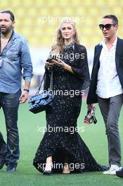Paris Hilton (USA). 19.05.2015. Formula 1 World Championship, Rd 6, Monaco Grand Prix, Monte Carlo, Monaco, Tuesday Soccer.