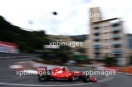 Kimi Raikkonen (FIN) Ferrari SF15-T. 21.05.2015. Formula 1 World Championship, Rd 6, Monaco Grand Prix, Monte Carlo, Monaco, Practice Day.