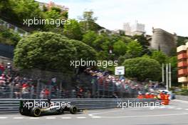 Nico Hulkenberg (GER) Sahara Force India F1 VJM08. 21.05.2015. Formula 1 World Championship, Rd 6, Monaco Grand Prix, Monte Carlo, Monaco, Practice Day.