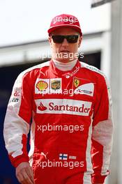 Kimi Raikkonen (FIN) Ferrari. 21.05.2015. Formula 1 World Championship, Rd 6, Monaco Grand Prix, Monte Carlo, Monaco, Practice Day.