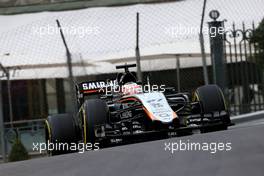 Nico Hulkenberg (GER), Sahara Force India  21.05.2015. Formula 1 World Championship, Rd 6, Monaco Grand Prix, Monte Carlo, Monaco, Practice Day.