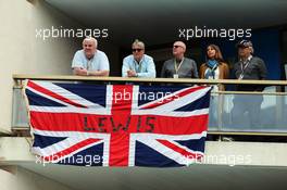 Lewis Hamilton (GBR) Mercedes AMG F1 fans. 21.05.2015. Formula 1 World Championship, Rd 6, Monaco Grand Prix, Monte Carlo, Monaco, Practice Day.