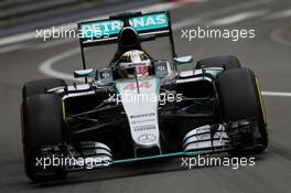 Lewis Hamilton (GBR) Mercedes AMG F1 W06. 21.05.2015. Formula 1 World Championship, Rd 6, Monaco Grand Prix, Monte Carlo, Monaco, Practice Day.