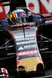 Carlos Sainz Jr (ESP) Scuderia Toro Rosso STR10. 21.05.2015. Formula 1 World Championship, Rd 6, Monaco Grand Prix, Monte Carlo, Monaco, Practice Day.