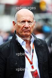 Ron Dennis (GBR) McLaren Executive Chairman. 21.05.2015. Formula 1 World Championship, Rd 6, Monaco Grand Prix, Monte Carlo, Monaco, Practice Day.