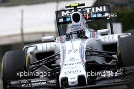 Valtteri Bottas (FIN), Williams F1 Team  21.05.2015. Formula 1 World Championship, Rd 6, Monaco Grand Prix, Monte Carlo, Monaco, Practice Day.