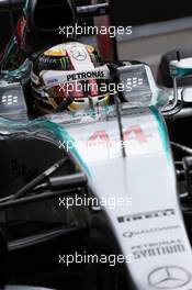 Lewis Hamilton (GBR) Mercedes AMG F1 W06. 21.05.2015. Formula 1 World Championship, Rd 6, Monaco Grand Prix, Monte Carlo, Monaco, Practice Day.