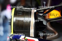 Red Bull Racing RB11 brake detail. 21.05.2015. Formula 1 World Championship, Rd 6, Monaco Grand Prix, Monte Carlo, Monaco, Practice Day.