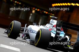 Valtteri Bottas (FIN), Williams F1 Team  21.05.2015. Formula 1 World Championship, Rd 6, Monaco Grand Prix, Monte Carlo, Monaco, Practice Day.