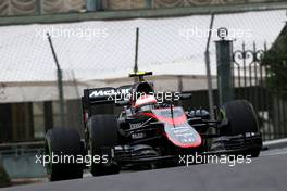 Jenson Button (GBR), McLaren Honda  21.05.2015. Formula 1 World Championship, Rd 6, Monaco Grand Prix, Monte Carlo, Monaco, Practice Day.