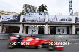 Sebastian Vettel (GER) Ferrari SF15-T. 21.05.2015. Formula 1 World Championship, Rd 6, Monaco Grand Prix, Monte Carlo, Monaco, Practice Day.