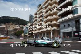 Lewis Hamilton (GBR) Mercedes AMG F1 W06. 21.05.2015. Formula 1 World Championship, Rd 6, Monaco Grand Prix, Monte Carlo, Monaco, Practice Day.