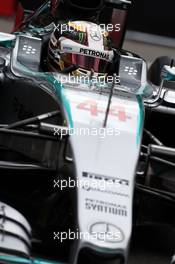 Lewis Hamilton (GBR) Mercedes AMG F1 W06. 21.05.2015. Formula 1 World Championship, Rd 6, Monaco Grand Prix, Monte Carlo, Monaco, Practice Day.