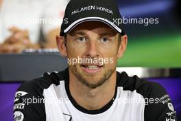 Jenson Button (GBR), McLaren Honda  20.05.2015. Formula 1 World Championship, Rd 6, Monaco Grand Prix, Monte Carlo, Monaco, Preparation Day.