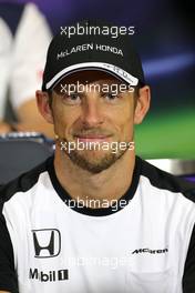 Jenson Button (GBR), McLaren Honda  20.05.2015. Formula 1 World Championship, Rd 6, Monaco Grand Prix, Monte Carlo, Monaco, Preparation Day.
