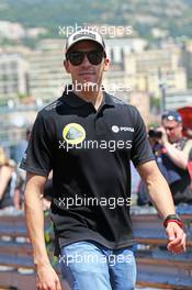 Pastor Maldonado (VEN) Lotus F1 Team. 20.05.2015. Formula 1 World Championship, Rd 6, Monaco Grand Prix, Monte Carlo, Monaco, Preparation Day.