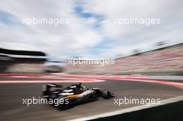 Sergio Perez (MEX) Sahara Force India F1 VJM08. 30.10.2015. Formula 1 World Championship, Rd 17, Mexican Grand Prix, Mexixo City, Mexico, Practice Day.