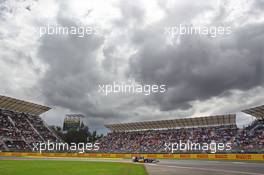 Marcus Ericsson (SWE) Sauber C34. 30.10.2015. Formula 1 World Championship, Rd 17, Mexican Grand Prix, Mexixo City, Mexico, Practice Day.