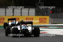 Valtteri Bottas (FIN) Williams FW37 follows team mate Felipe Massa (BRA) Williams FW37. 30.10.2015. Formula 1 World Championship, Rd 17, Mexican Grand Prix, Mexixo City, Mexico, Practice Day.